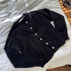 &Daughter black Cardigan size Small